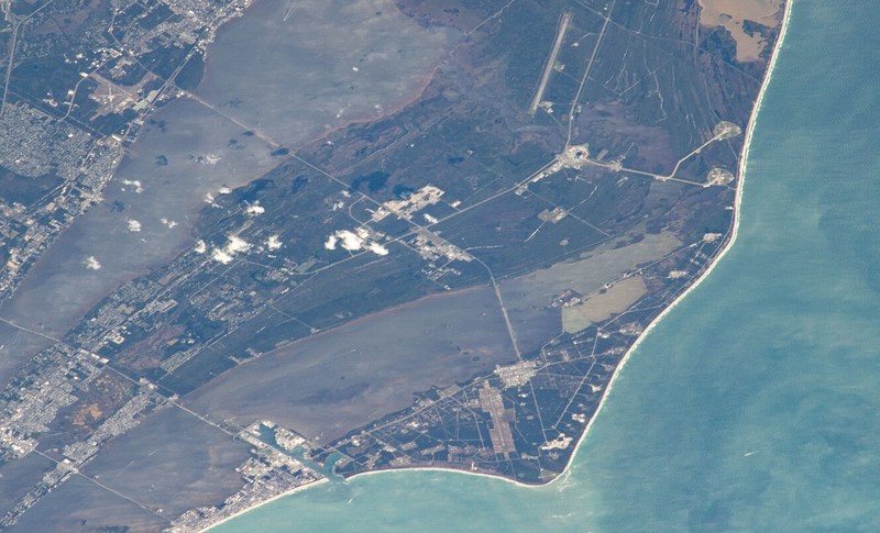 Cape Canaveral from space