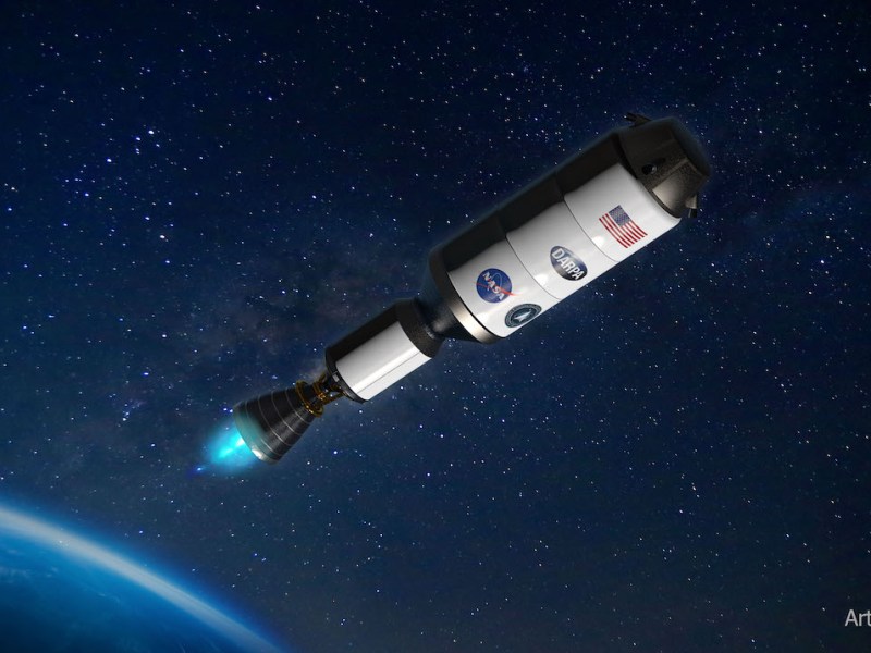 DRACO-NASA nuclear rocket