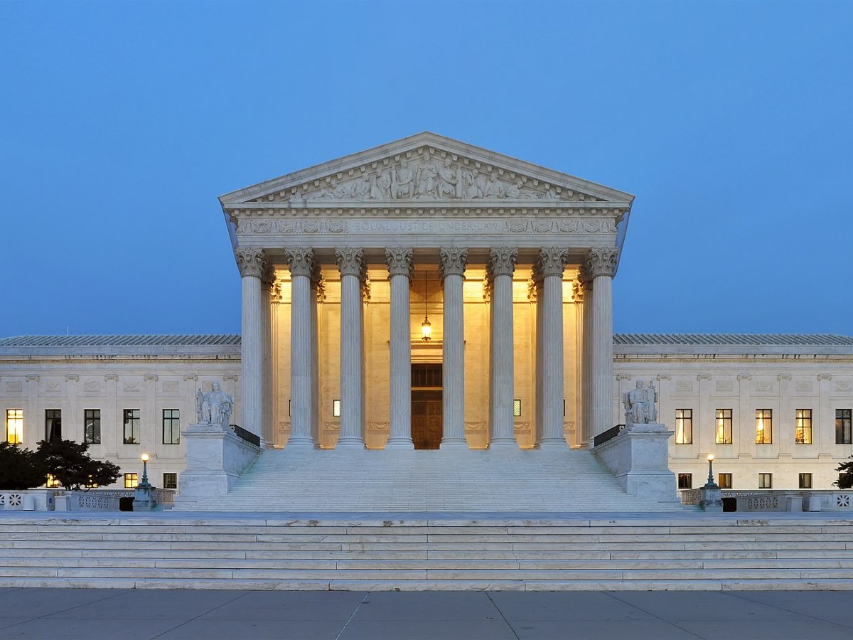 The U.S. Supreme Court building. Credit: Wikimedia Commons / Joe Ravi, CC BY-SA 3.0