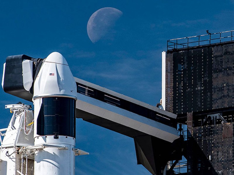 CRX-27 on the launch pad