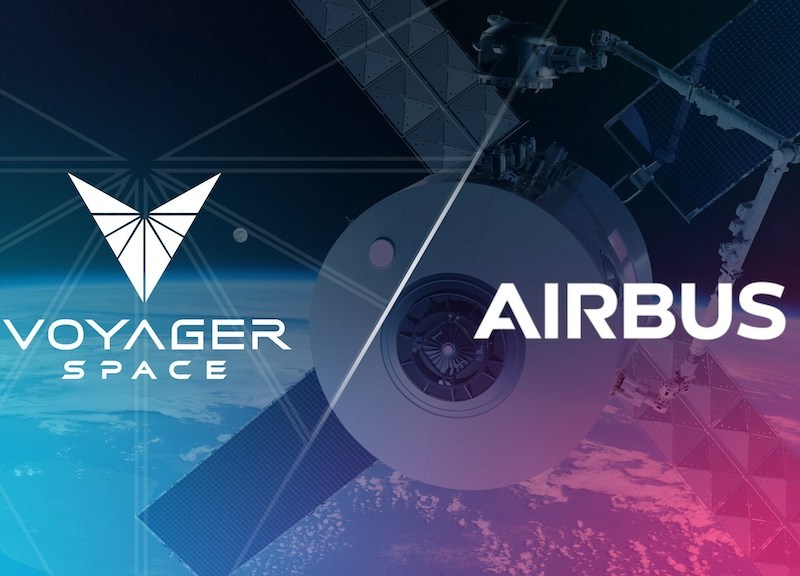 Voyager x Airbus logo
