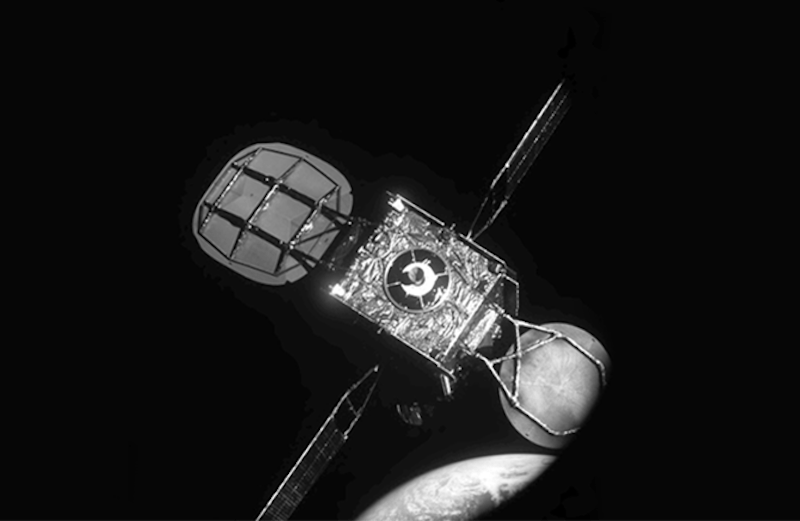 Northrop Grumman's MEV-1 snapped this picture of Intelsat-901 prior to docking with the satellite.