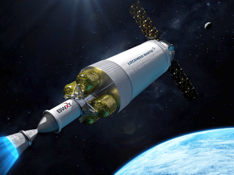 Lockheed Martin nuclear spacecraft